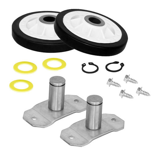 Dryer Roller Shaft Kit replacement for Admiral Magic Chef Maytag Norge New 31001096 LA-1008