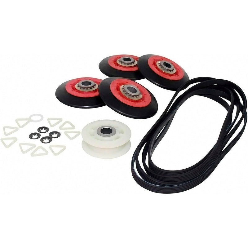 Whirlpool Dryer Repair Kit replacement w/ rollers pulley 4392067 661570 PS373088